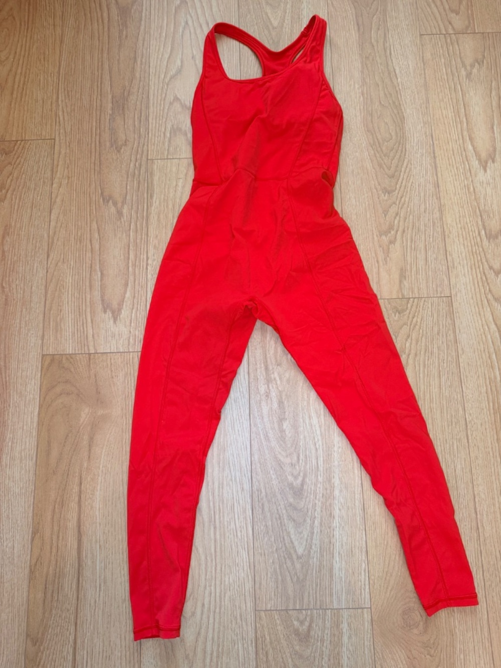 Paragon Full Body Jumpsuit- Red, Size Medium